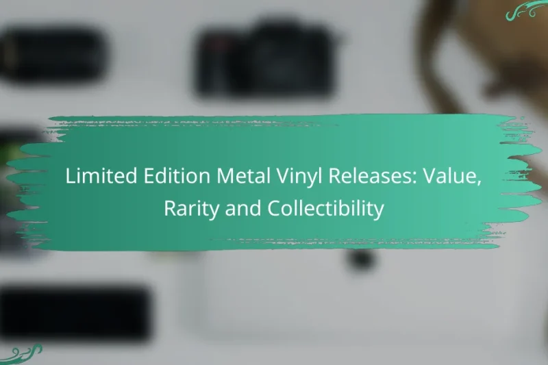 Limited Edition Metal Vinyl Releases: Value, Rarity and Collectibility