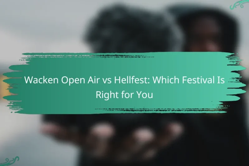 Wacken Open Air vs Hellfest: Which Festival Is Right for You